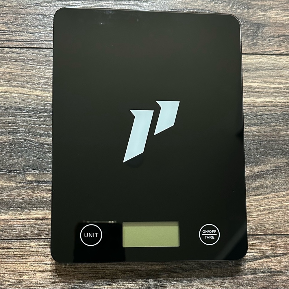 1st Phorm Black Digital Kitchen Scale